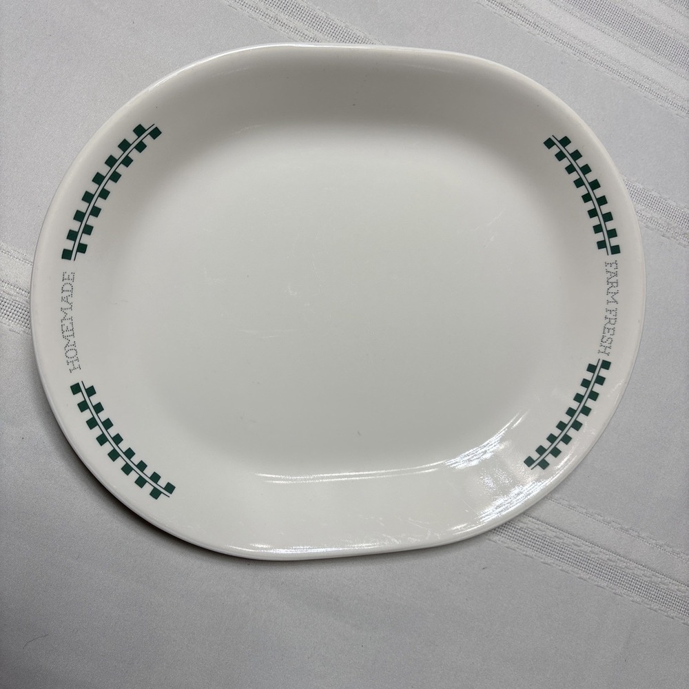 CORELLE FARM FRESH 12.25 IN OVAL SERVING PLATTER GENTLY USED Retired